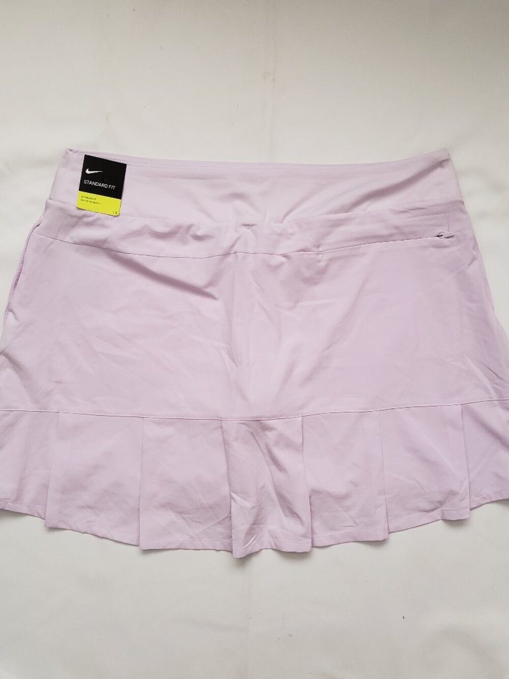 NWT Nike Flex Dri Fit lilac tennis skort skirt XL standard fit stretch golf